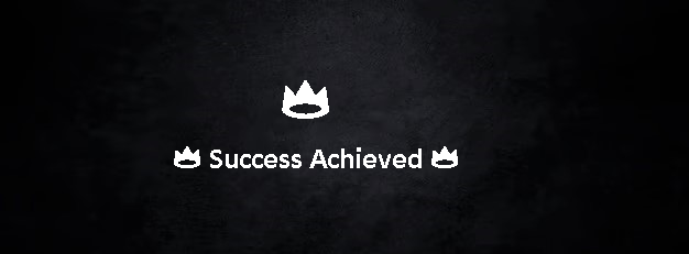 ✶Success♕Achieved✶